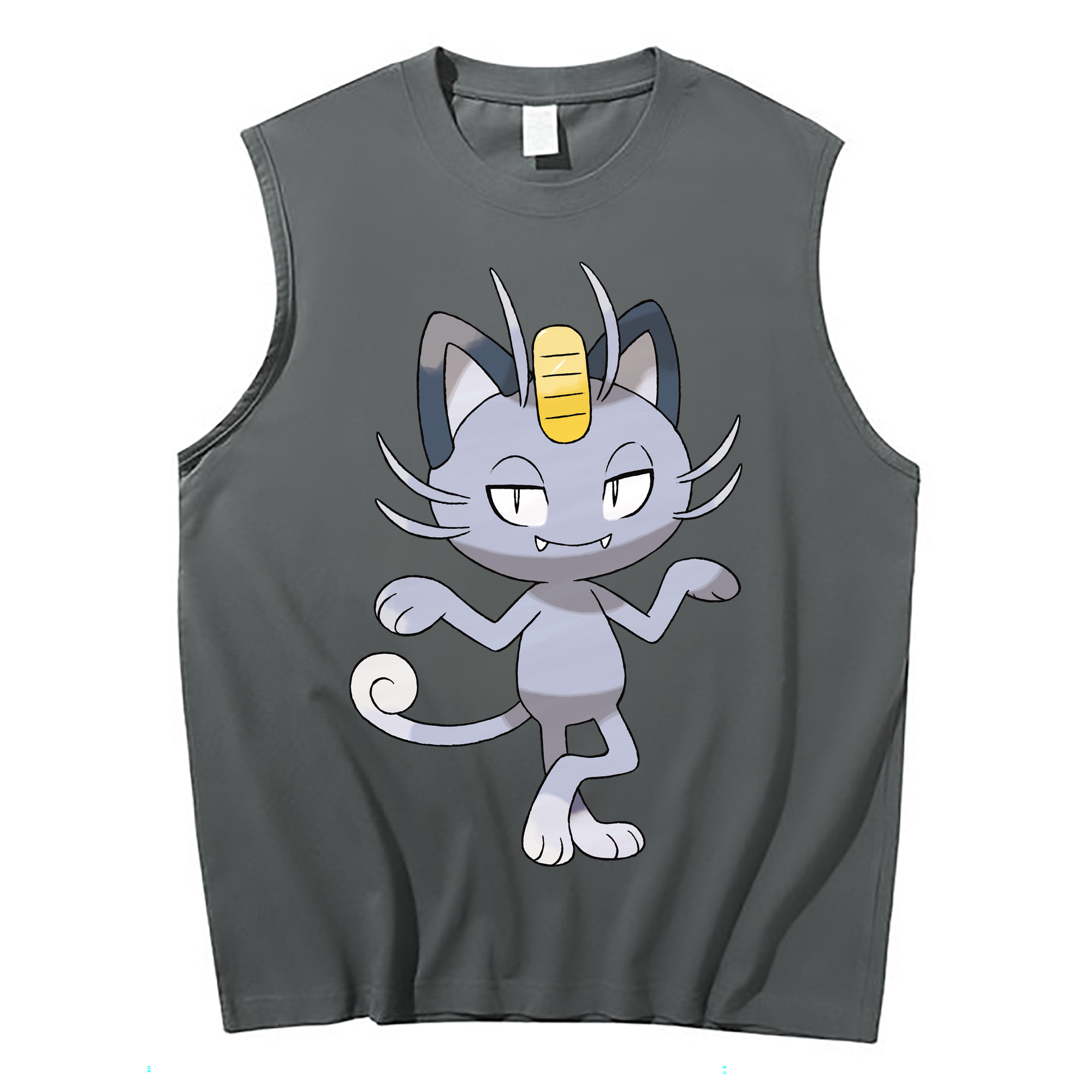 （画像用） ポケットモンスター Pokémon コットン100％タンクトップ（フロントプリント）